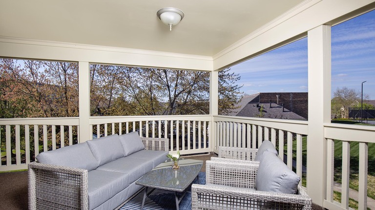 Spacious Private Balcony